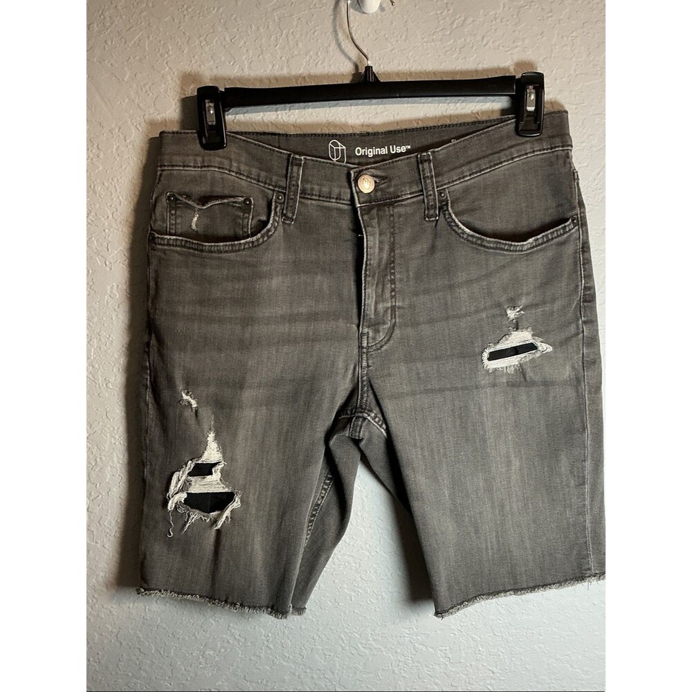 Original Use Grey Denim Waistband with White Logo